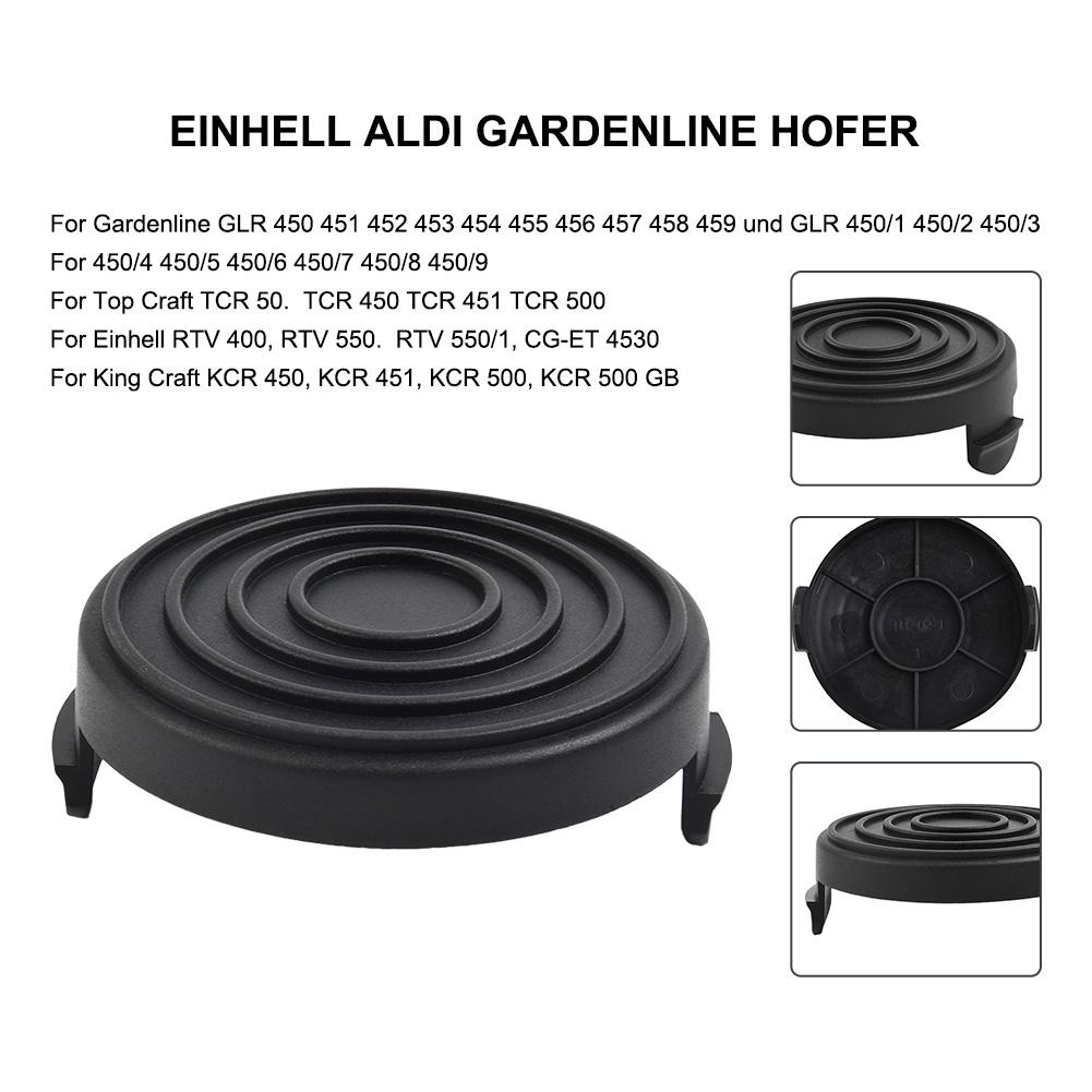 

Trimmer Spools Cap Spools Cap Cover Black RTV 400 RTV 550 RTV 550/1 Replaceable String Trimmer Parts High Quality CHINA