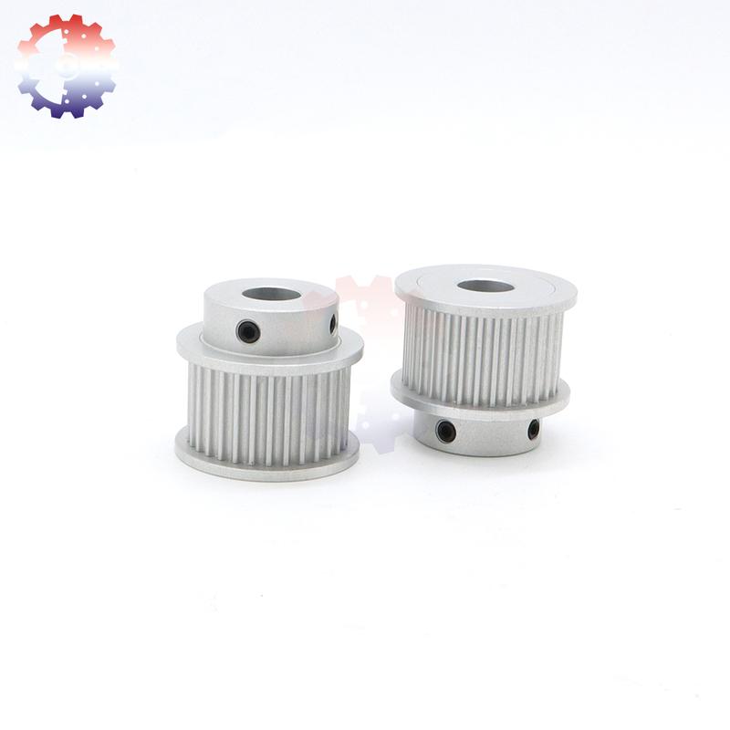 HTD 5M Timing Pulley 30T 32T 36T 38T 5M Pulley 30teeth 32teeth 34teeth 36teeth 38teeth keyway Bore Gear Timing Belt Pulley HTD5M