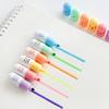 6 Pcs/lot Capsules Highlighte Vitamin Pill Highlight Marker Color Pens Stationery Office School