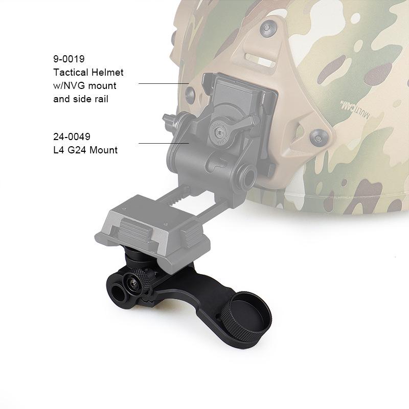 PVS-14 J-Arm Aluminum Night Vision Goggles Bracket