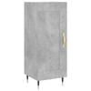 VidaXL Buffet Gris béton 34,5x34x90 cm Bois d'ingénierie 830424