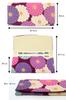 Komon Kobo Wallet with Cherry Blossom Design Made with Nito Chirimen Japanese Edo Komon 0203 (Navy Blue), Thin, Fabric, Kyoto, KOMONO, Pattern,