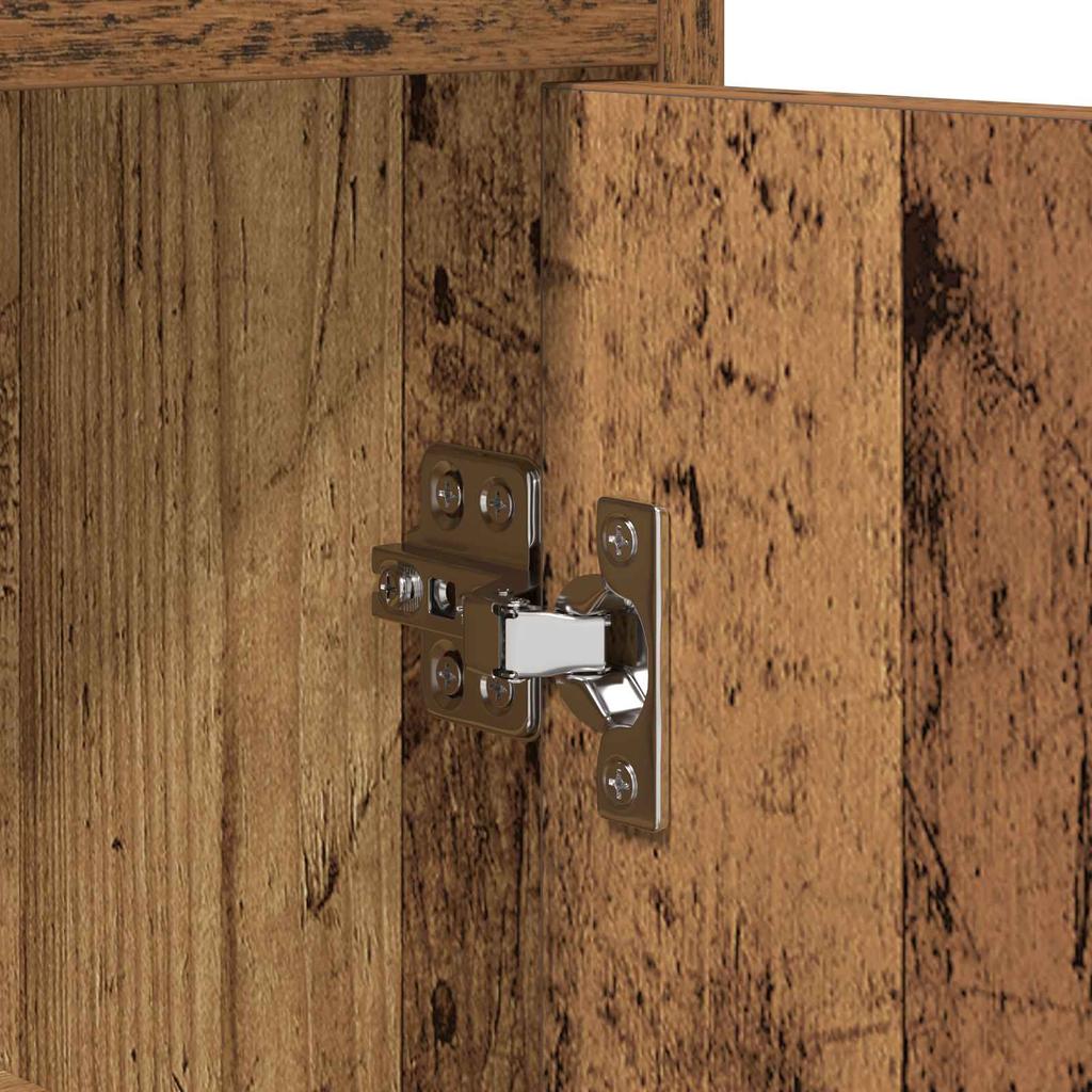 Nightstands 2 pcs Reclaimed Wood Look 40 x 30 x 60 cm Engineered Wood