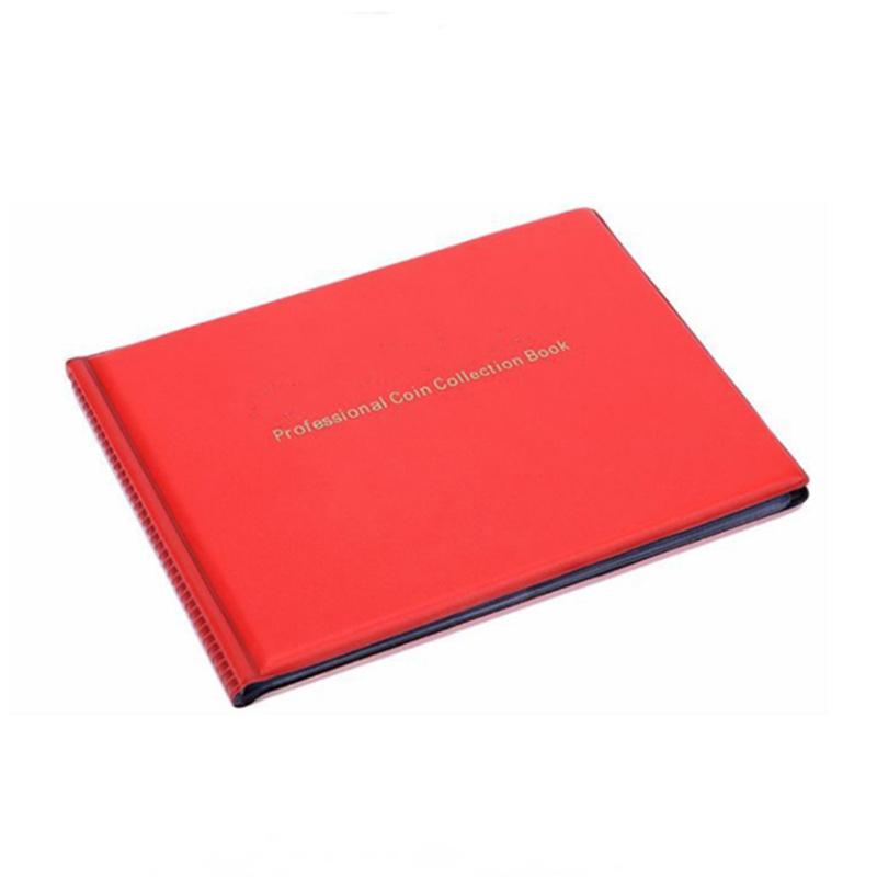 1 Piece Coin Collection Holder Album 120/240 Pockets Coin Collection Book Commemorative Coin Organizer Storage