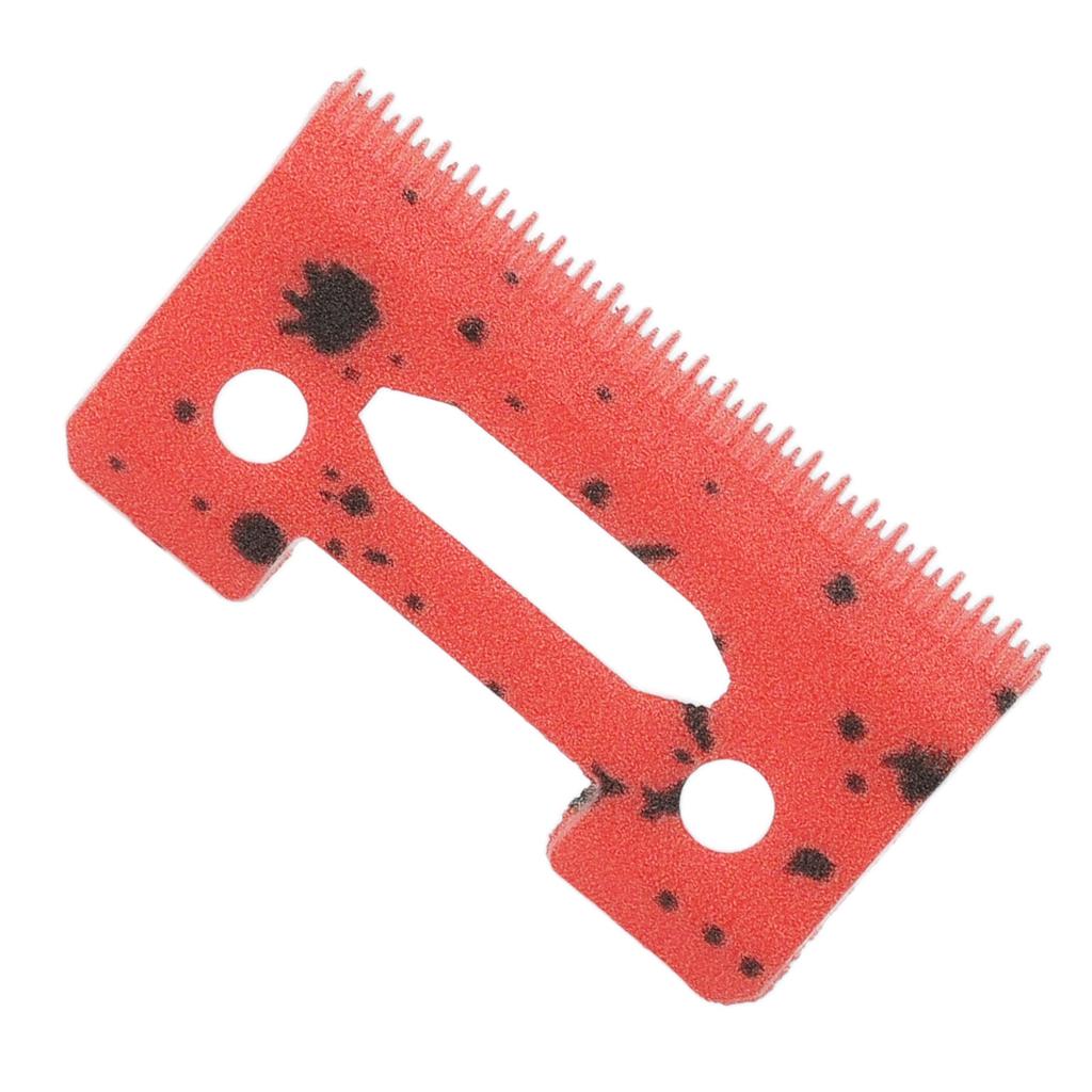 Ceramic Hair Clipper Cutter Blade 49pcs Incisive Teeth Replacement Hair Trimmer Cutter Blade Red