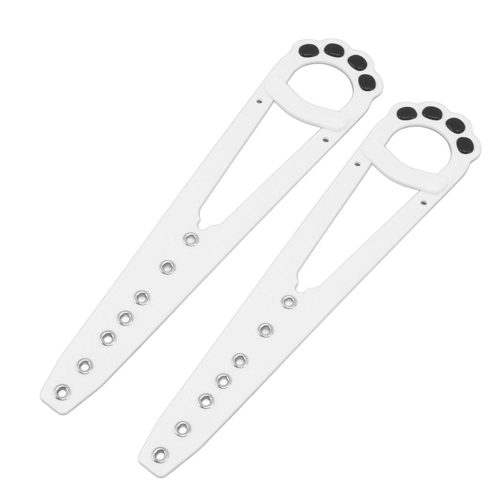 2pcs Cat Door Holder Latch Adjustable Cat Door Holder Latch Cat Door Stopper Keep Dogs Out White