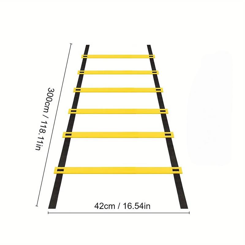 300Cm Agility Ladders Nylon Straps For Speed Training And Sports Flexibility Agility Football Training Energy Ladder Equipment