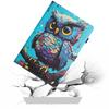 Lenovo Tab M11 case, with flap, owl