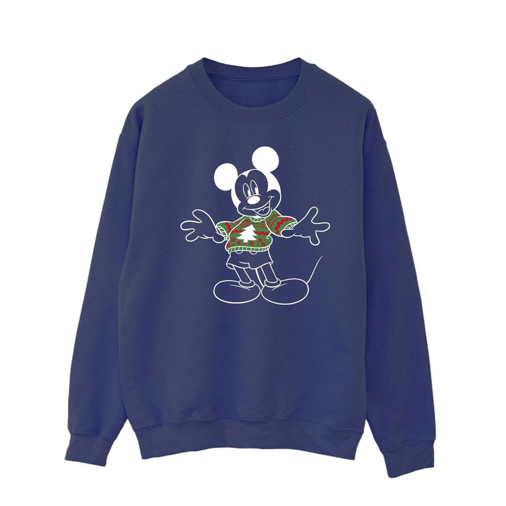 Disney Pánská mikina Mickey Mouse Xmas Jumper