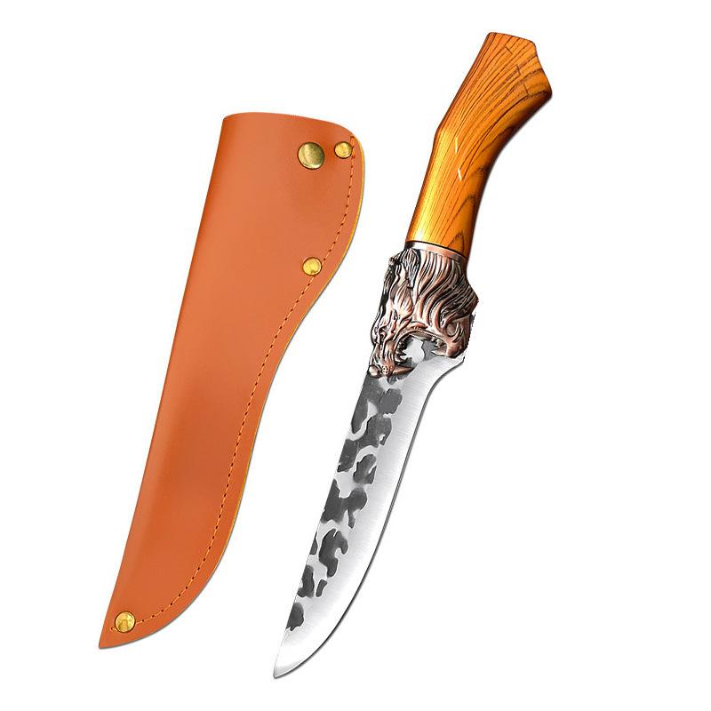 Stainless Steel Bonig Knife Camping Fish Knifes Meat Cleaver Peeling Knife Professional Handmade Forged Kitchen Chef Knives