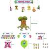 My Singing Monster Birthday Party Decorations Set Flag Balloons Cake Toppers And More