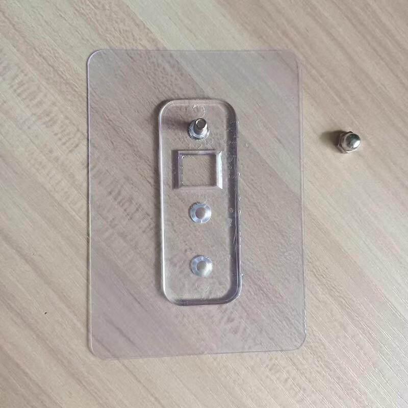 Punch-Free Adhesive Wall Mount Screw Hook