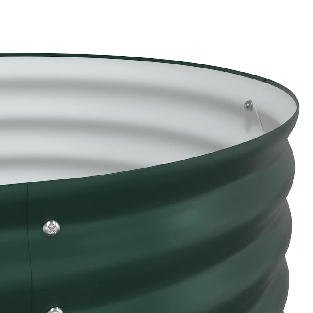 Elevated Planter Box Green 240 X 80 X 44 Cm Steel