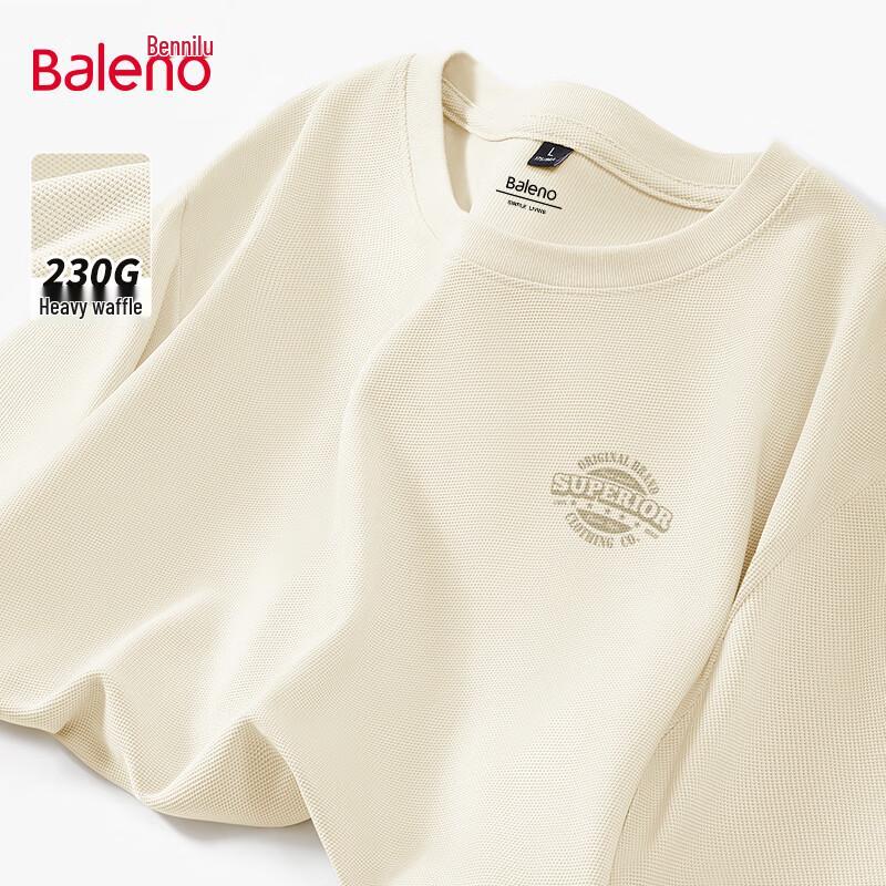 Baleno Men s Waffle Knit Long-Sleeve T-shirt M