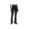 Under Armour Solid Color Flared Slim Fit Casual Pants Women Bottoms Black 1374128-001