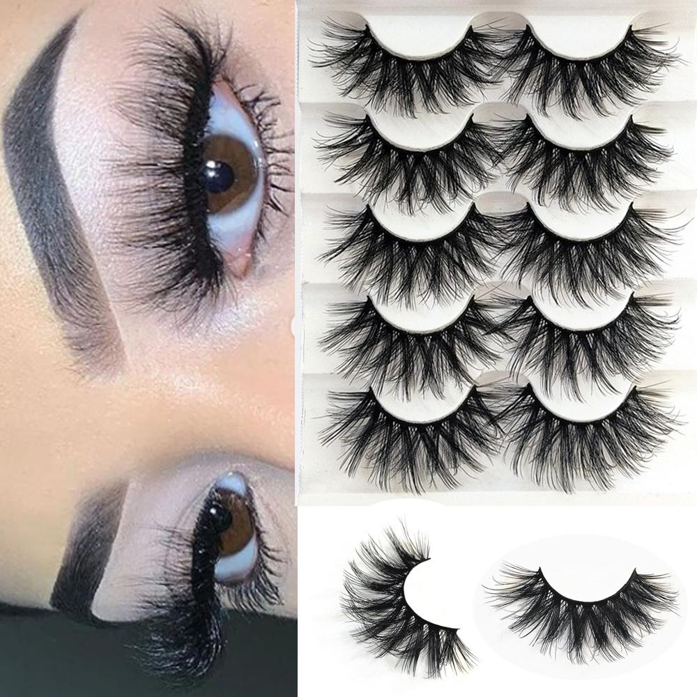 

Эффектные многоразовые наращивание ресниц 3D ресницы из искусственной норки Натуральные длинные тонкие накладные ресницы