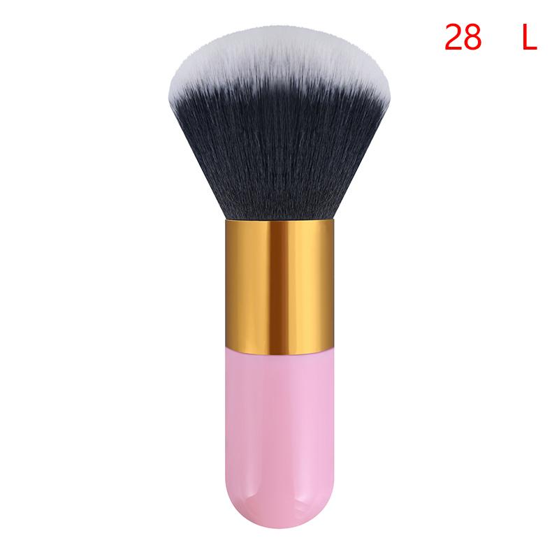 1Pcs Big Size Makeup Brushes Cream Foundation Powder Brush Soft Face Blush Brush Professional Large Cosmetics Make Up Tools