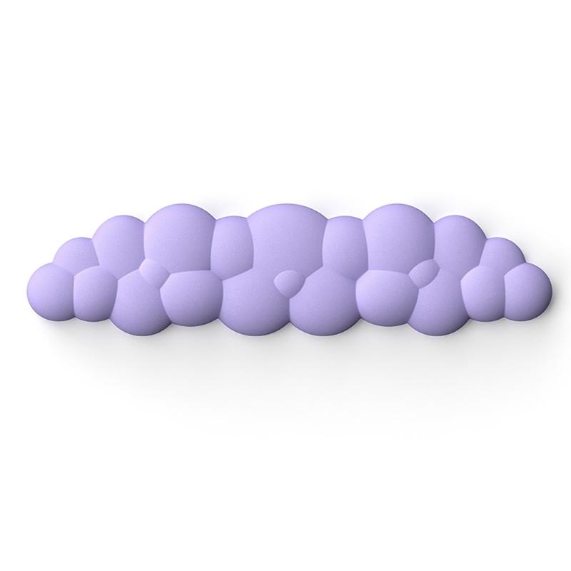 Cloud Shape Wrist Rest Pad Soft  Anti-Slip Rubber Base Memory Foam for  Keyboard Mousepad
