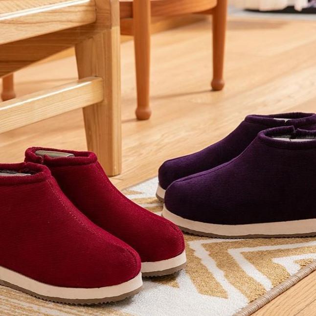 Winter Flats Women Snow Ankle Boots Short Plush Cotton Shoes Winter Designer Men Warm Casual Shoes Trend Walking Cotton Shoes