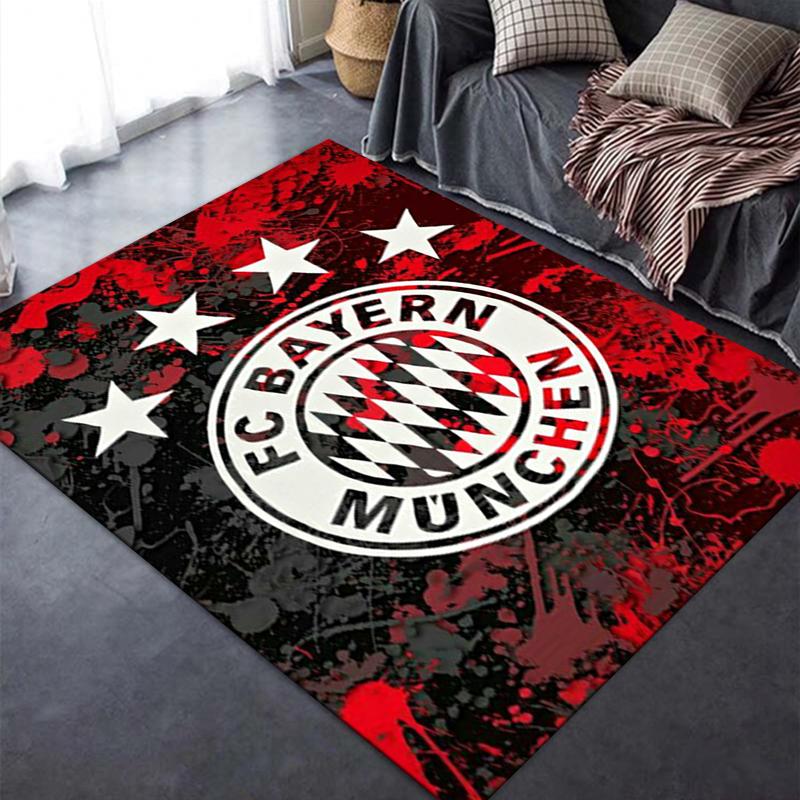 2025 Nieuw FC Bayern München Tapijt Vloerkleed voor Woonkamer Slaapkamer Huis Bank Decoratie, Kinderen Spelen Antislip Vloermat45