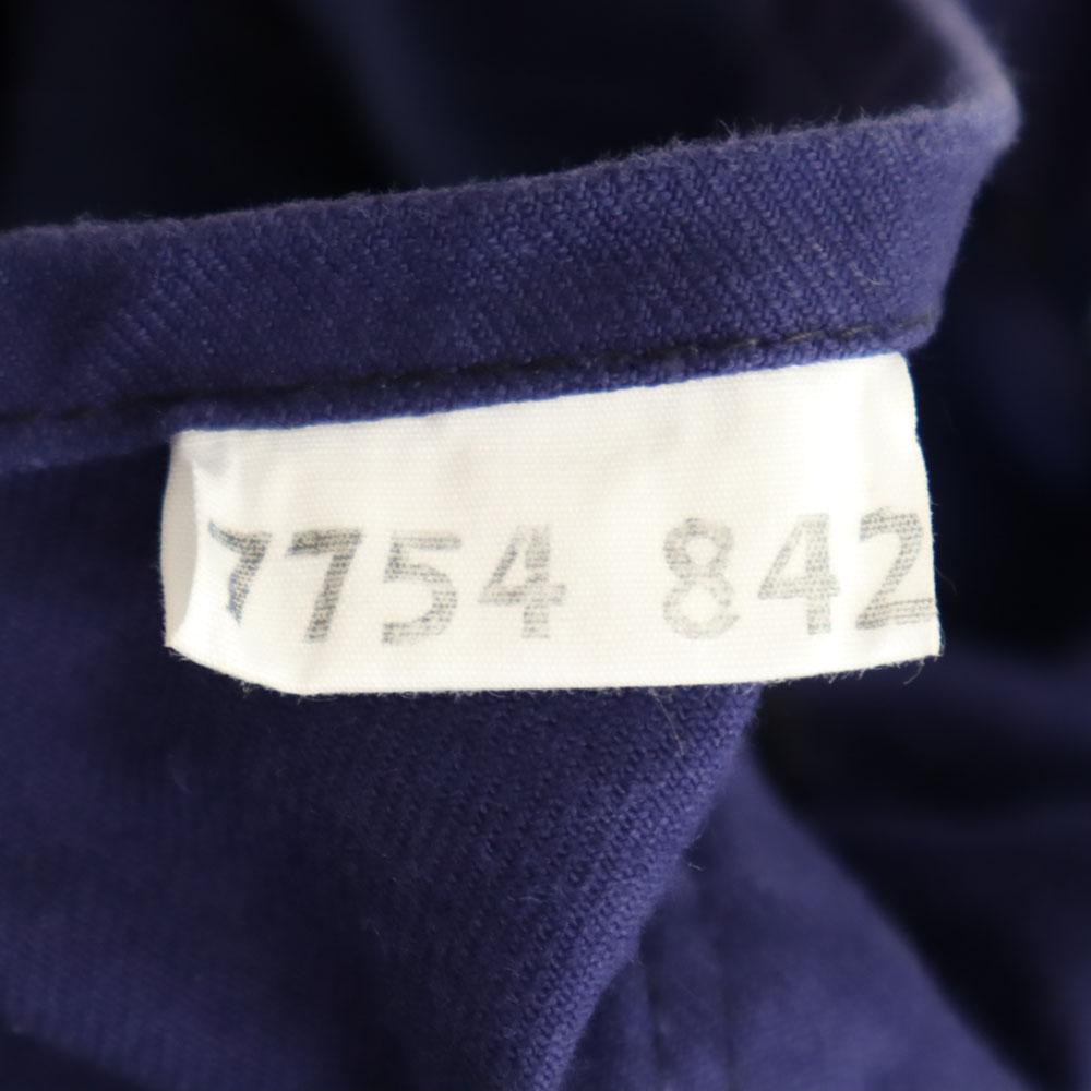 FRENCH ARMY Work Overall 96/76 Bluish Purple Men's Used