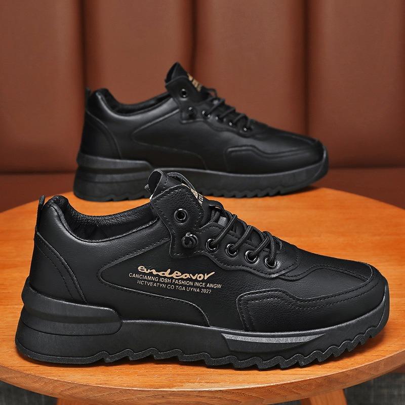 Spring men's shoes new breathable sports shoes men's trend versatile white shoes platform casual