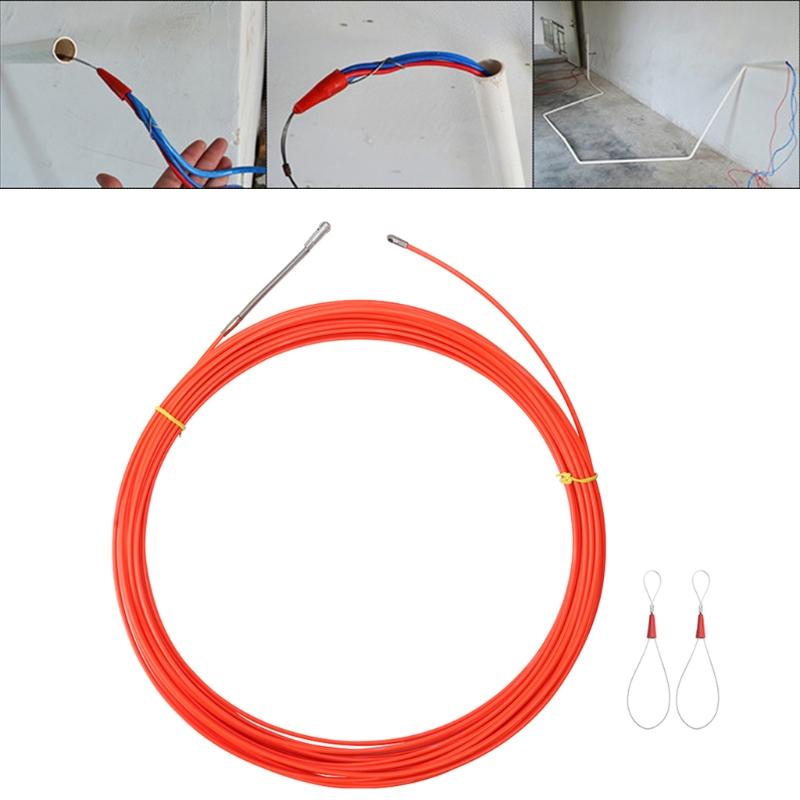Upgraded Fish Tape Wire Puller Through Wall Wire Threader Electrician Threading Device Wire Cable Running Puller Lead