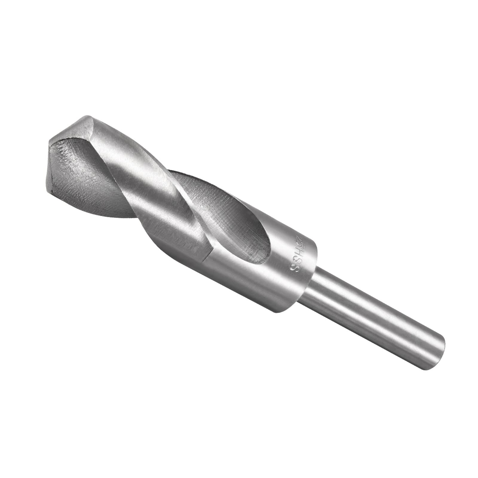 

CoCud Reduced Shank Drill Bit 25mm Cutting Edge Shank High Speed Steel 4241 Ground Twist Drill Bit for Aluminum Copper Wood Plastic 12.7mm