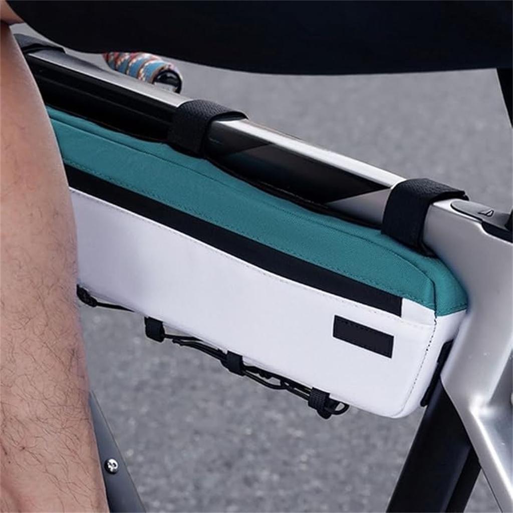 Mountain Bike Upper Tube Bag, Front Beam Bag, Road Bike Riding Bag - Large-Capacity Storage Bag for Riding Equipment