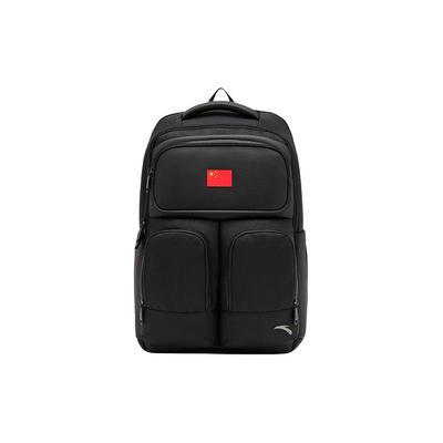 Simple Casual Large Capacity Nylon Backpack Unisex Backpacks Black 492440102-1