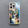 Island Scenery Summer Sky Landscape Silicone Phone Case For iPhone 13 12 Pro Max 11 14 16 15 Pro Max Plus XR XS X 7 8 SE2 Covers