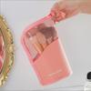 Transparent Zippered Makeup Bag Large Capacity Travel Cosmetic Storage Pouch for Women