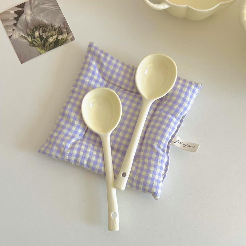 Стильная керамическая суповая и лапшевая миска с двумя ручками