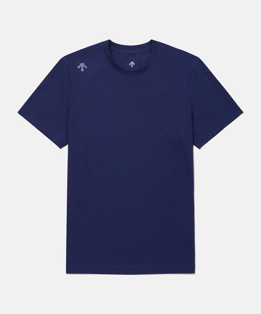 DESCENTE Soft Touch Graphic Short Sleeve T-Shirt Blue Sr323Dts71 (A Type)