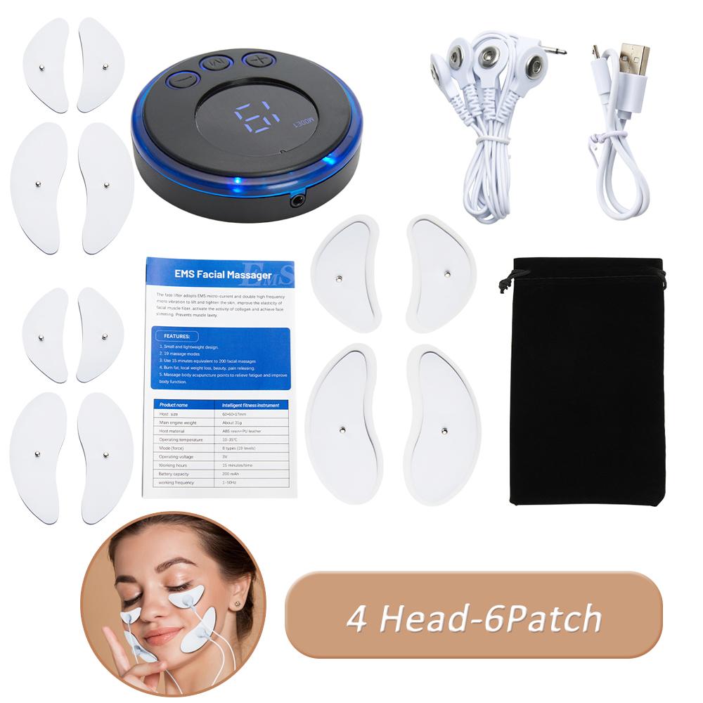 Electirc V Face device EMS Facial Slim Eye Beauty Remove Wrinkle Skin Tightening Instrument V-Shaped Facial Lifting Anti-Wrinkle