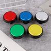 5 Color Micro Switch Button Auto Reset Button For Arcade Cabinet Arcade Button 60MM DC 12V LED Large Round Button