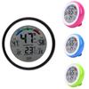 Digital Temperature Humidity Tester LCD Multi Color Circular Hygrometer Thermometer Temperature Monitoring Between C & F