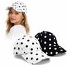 New Soft-Top Polka Dot Baseball Cap Wide Brim Adjustable Casual Hat Versatile Sun Protection Sun Hat For Women Men