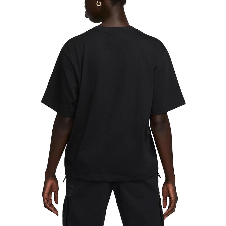Nike ACG Solid Logo Crew Neck Short Sleeve T-Shirt Women Tops Black DJ3647-011