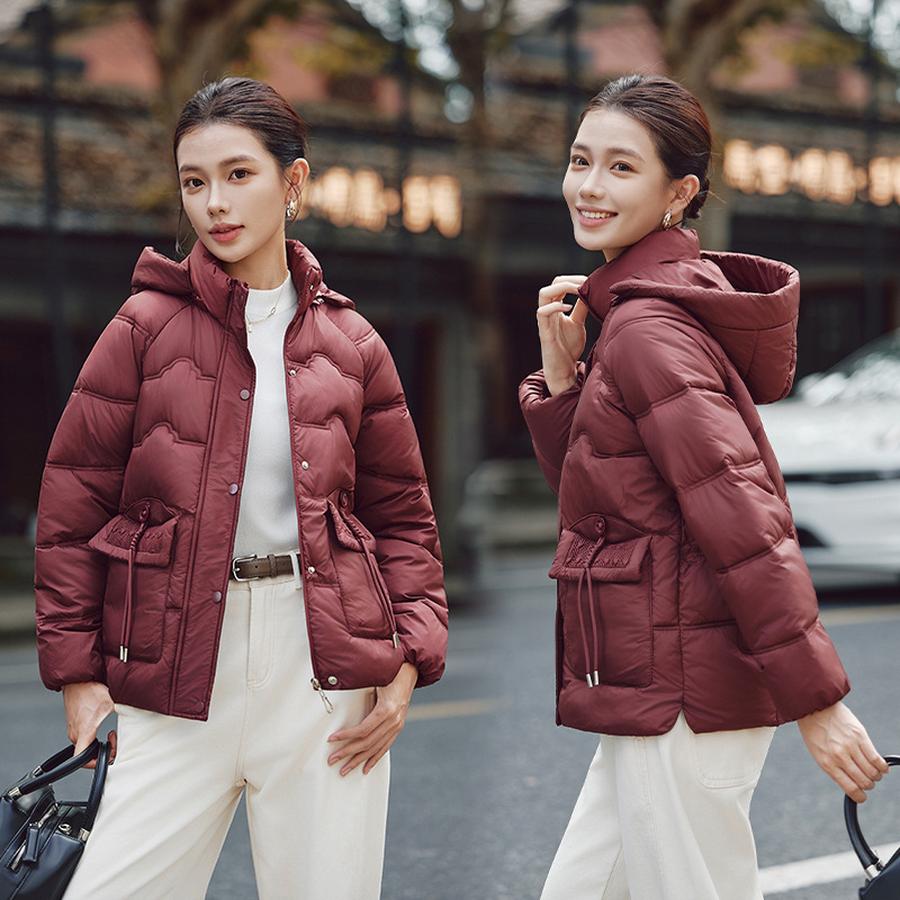 Winter Warm Fleece Coat for Middle-Aged Moms, Thick Cotton Jacket for Women, Fashion Overcoat for Senior Ladies