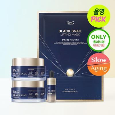Dr. G Black Snail Cream 50ml 1+1 Special (+10ml Ampoule+1 Sheet Pack)