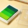 Colored Ink Pad for DIY Rubber Stamps, Children's Finger Painting, Calligraphy, and Journals