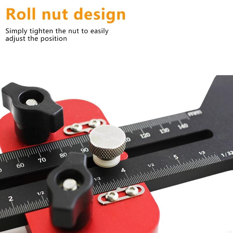   Drum Cutting Guide Tool For Woodworking Worktable With Accuracy Alignment Structure And Permanent Mixture Building