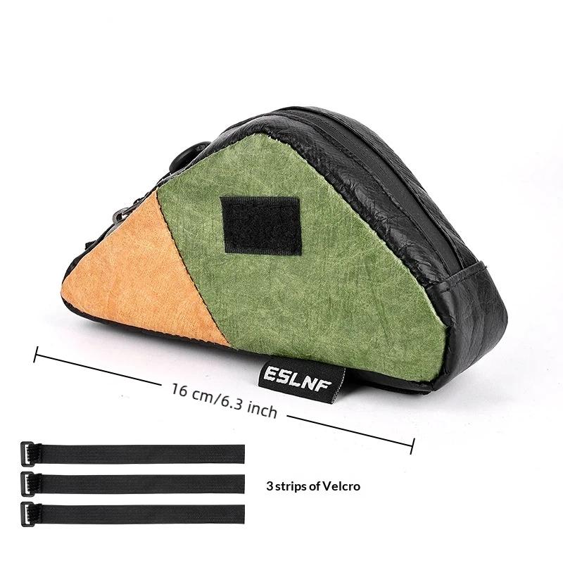 Bikepacking Bag Bike Frame Bag Large-Capacity Waterproof Road Bike Cycling Bag Wear-Resistant Extra Long