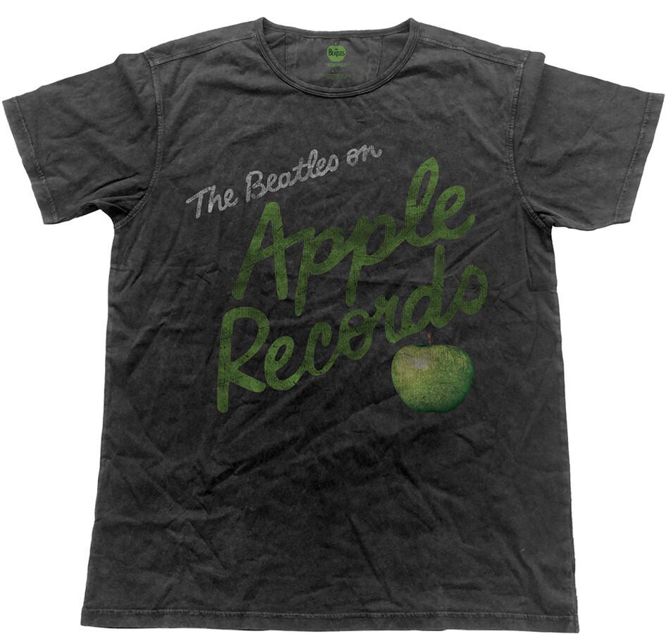 The Beatles - Vintage Apple Records  - Medium Black Label Designer Black t-shirt Unisex T-Shirt S