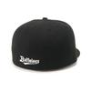 [New Era] Cap, Japanese Professional Baseball Hat, Orix Buffaloes 1 7 34 5950 NPB ORIBUF BLK WHI 23J