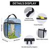 Cartoon Small Cat Fishing Insulated Lunch Bag for Kids School Cooler Thermal Food Box Tote Portable Lunch Boxes Container