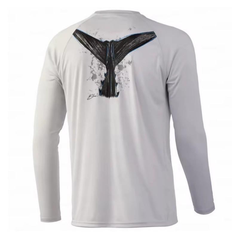 HUK Fishing Shirt UV Protection Men's Quick-drying Suit Sun UPF50
