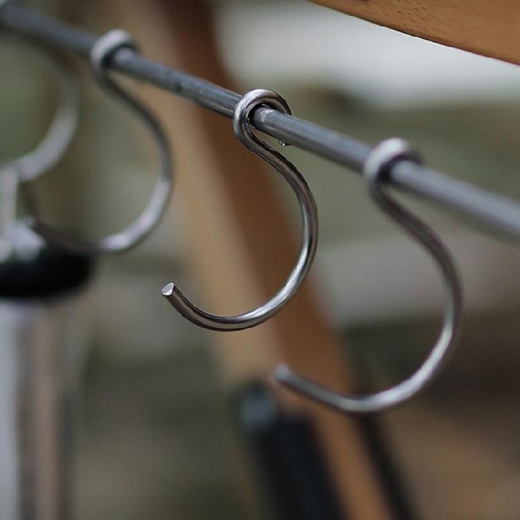 Kitchen Table Side Hanger Outdoor Table Extender Shelf Table Organization Rack Stainless Steels Hanging Hook Rack