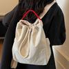 Casual Big Bag Women's 2025 New Fashion Cloth Bag Shoulder Bag Large Capacity Tote Bag Class Commuter Backpack